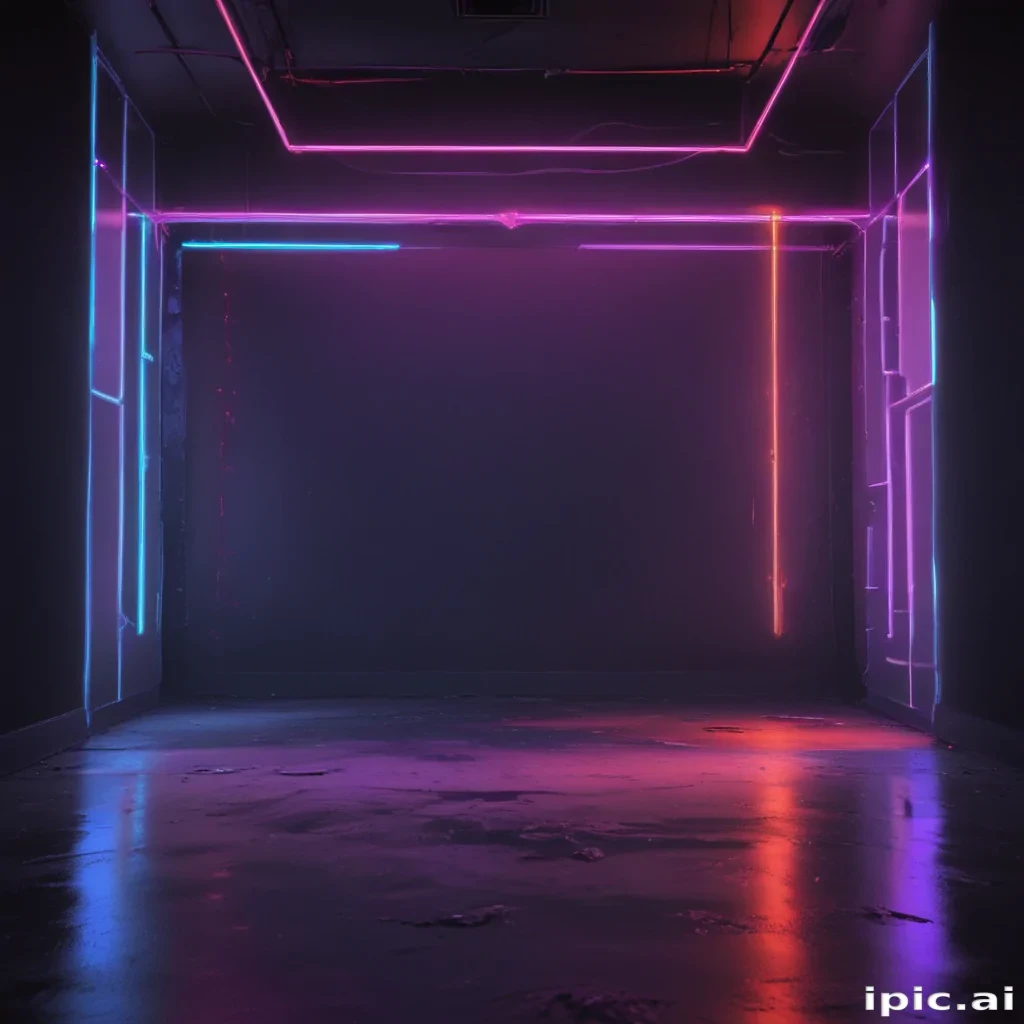 neon background aesthetic