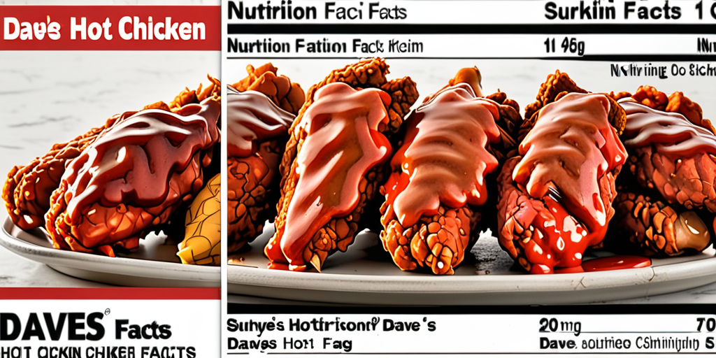 dave's hot chicken nutrition facts
