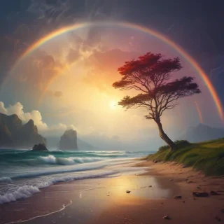 aesthetic rainbow backgrounds