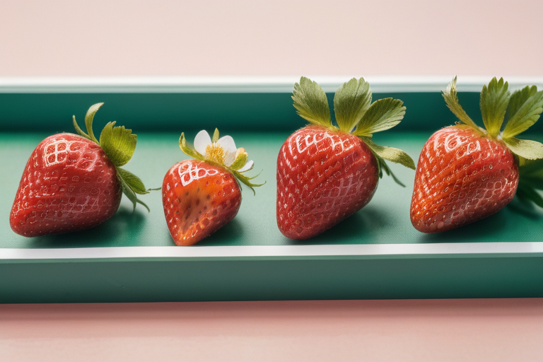 how many strawberries in a flat