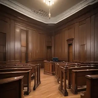 court room background
