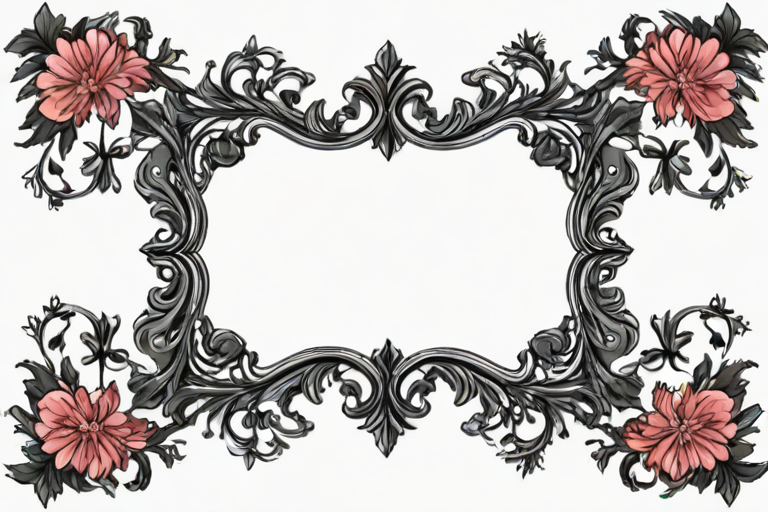 aesthetic border png