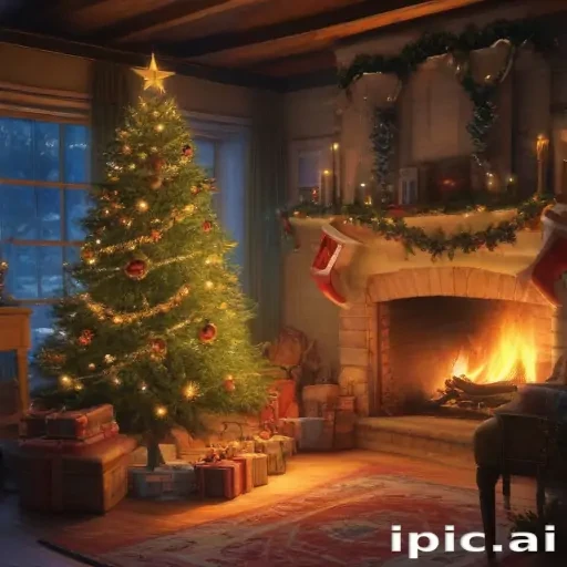 vintage christmas illustration