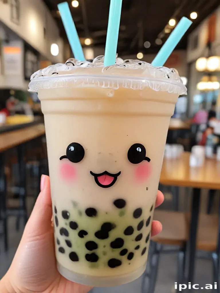 boba tea cute