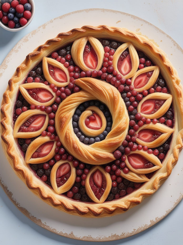 puff pastry upside down tart