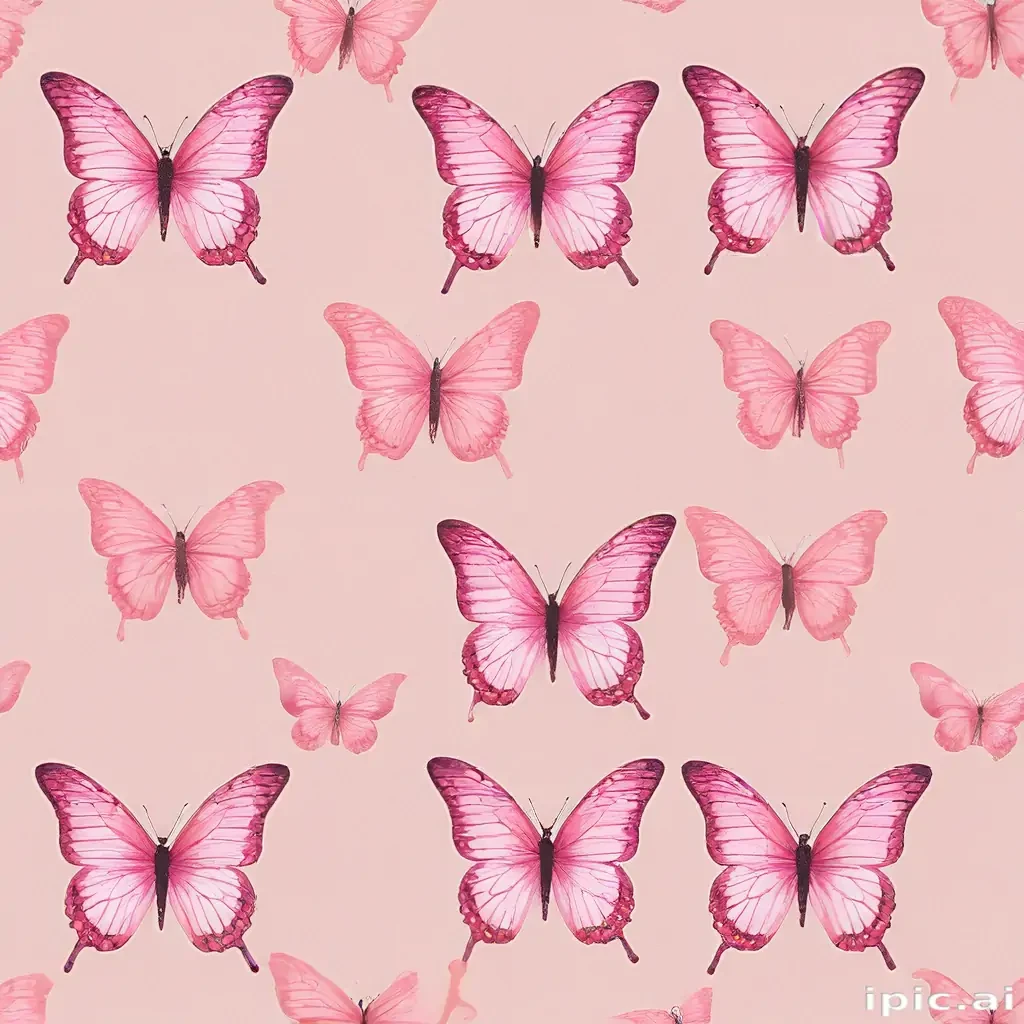 butterfly pink