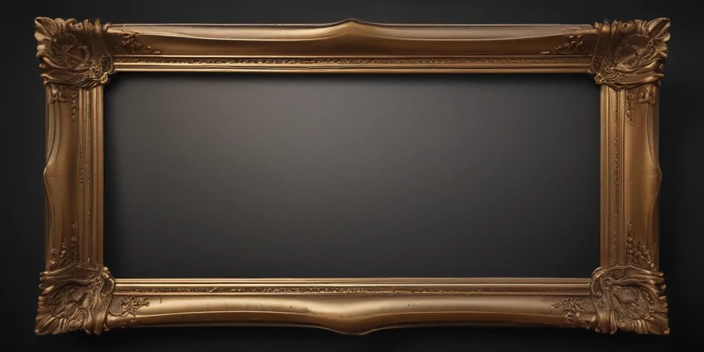 picture frame transparent