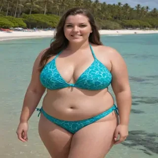 bbw bikini