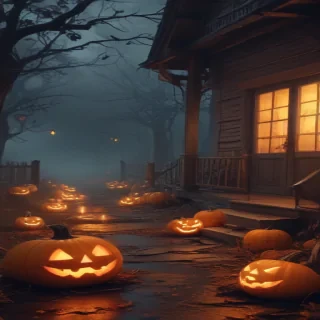 halloween aesthetic background