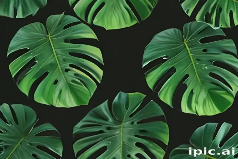 monstera background