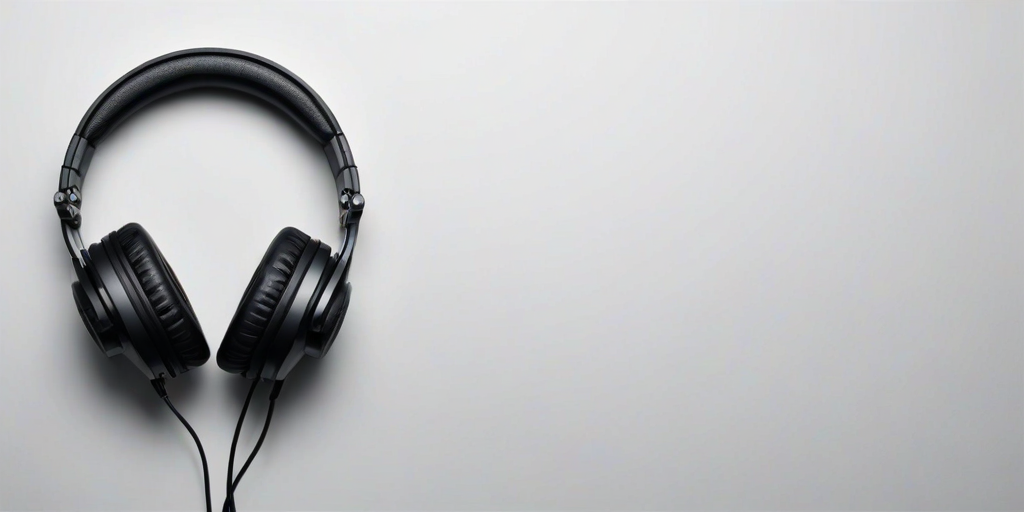 headphones background