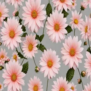 aesthetic flowers transparent background