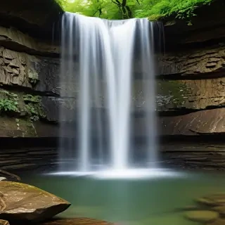 water fall wall paper