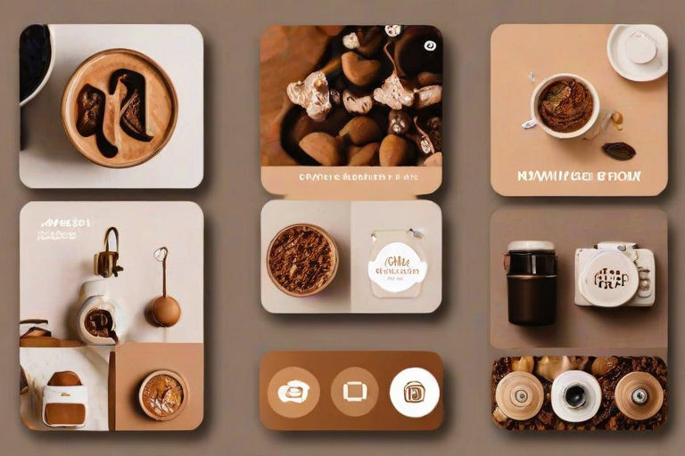 aesthetics brown instagram highlight icons