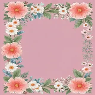 clipart borders flowers