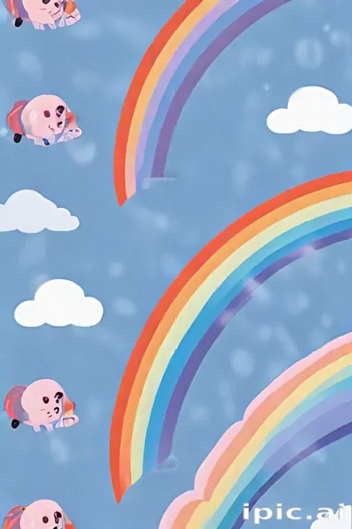 rainbow aesthetic wallpaper