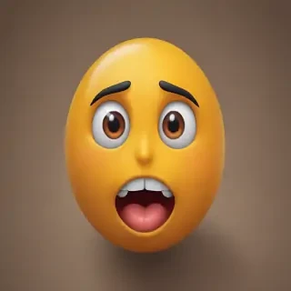 surprised emoji