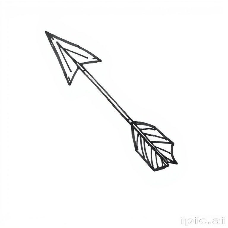 hand drawn arrow
