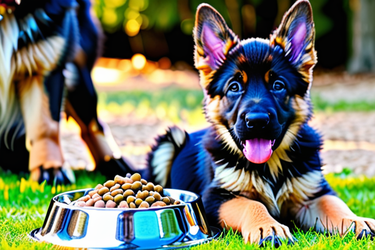 good puppy food for german shepherd