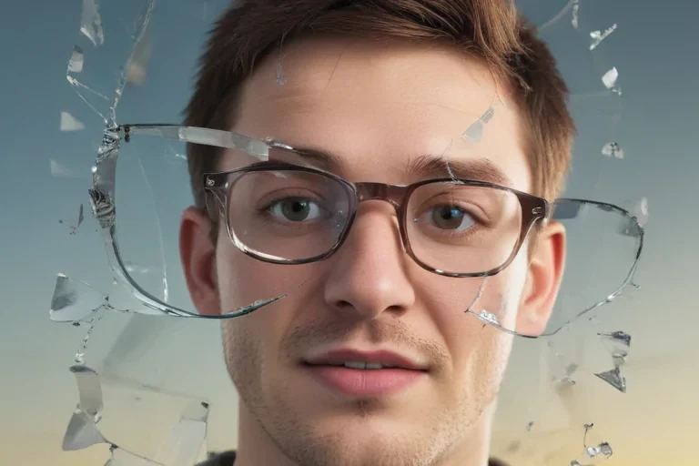 broken glasses png