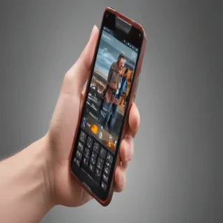 hold phone png