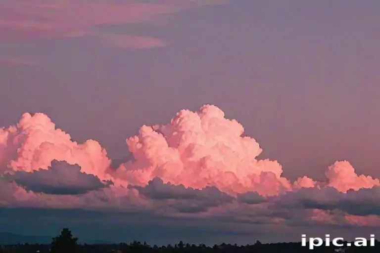 aesthetic pink clouds