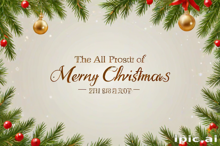 merry christmas transparent