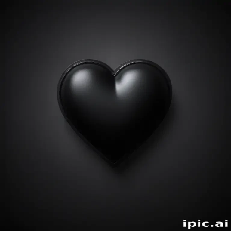 black heart background
