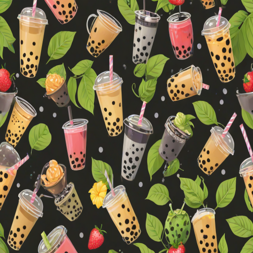 bubble tea background