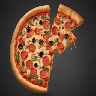 transparent pizza clipart