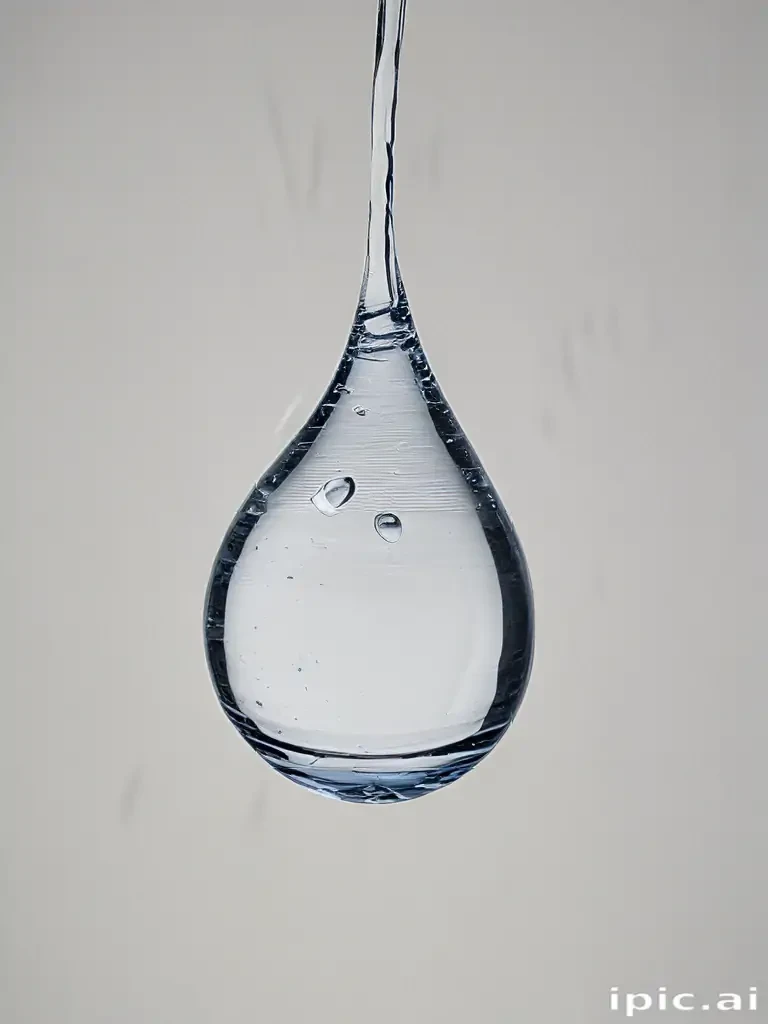 water drop transparent