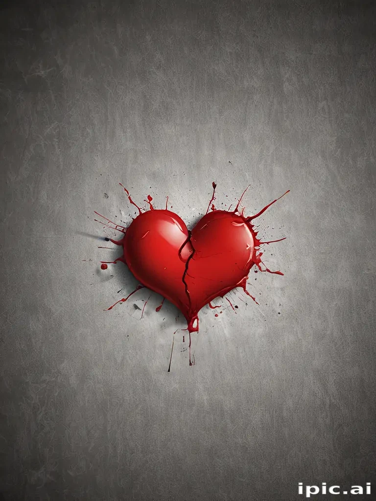 heart broke wallpaper