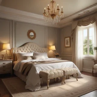 background of a bedroom