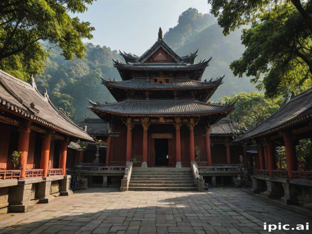 temple background