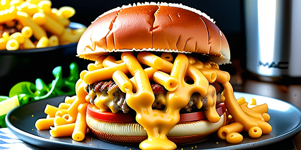 mac and cheese burger recipe