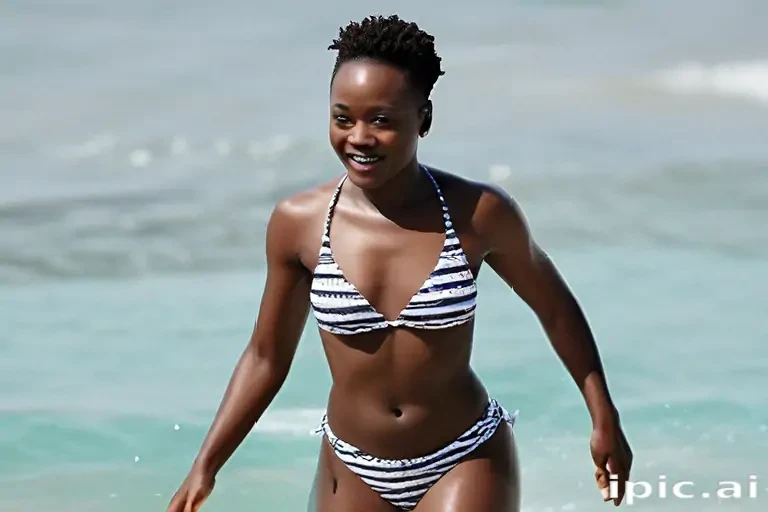Lupita Nyong'o in bikini