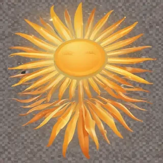 sun clipart transparent background