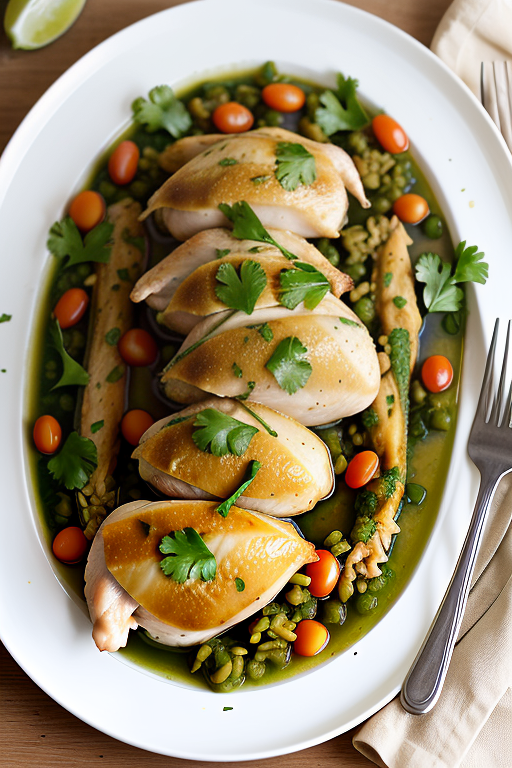 what to serve with chicken marbella