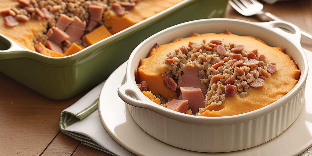 ham and sweet potato casserole