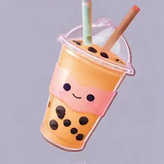 cute boba tea wallpapers