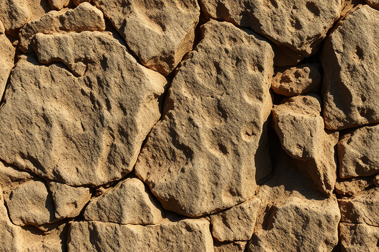 Create an intricate close-up of a weathered rock face with a focus on textures and shadows, shot with a DSLR camera at ISO 100, f/8 aperture, lens focal length of 50mm, using a macro lens to enhance details and color vibrancy.