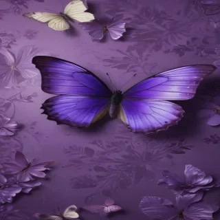 butterfly wallpaper purple