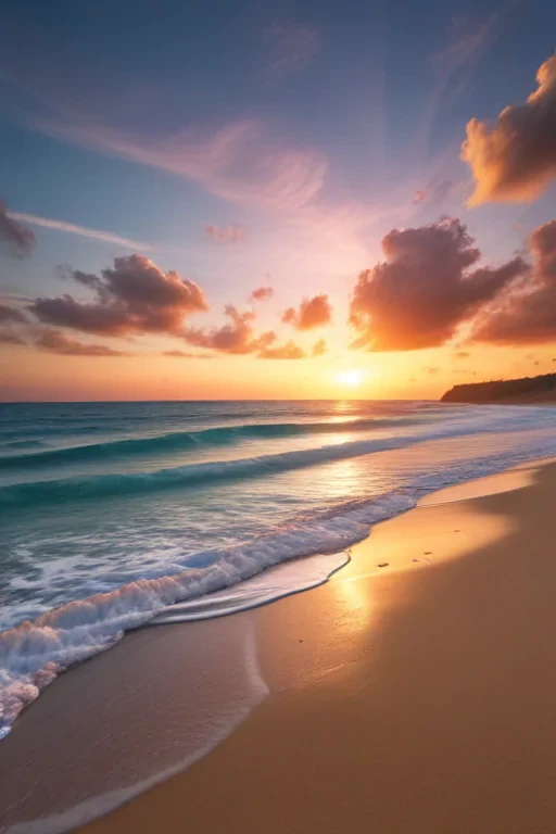 ios beach wallpaper
