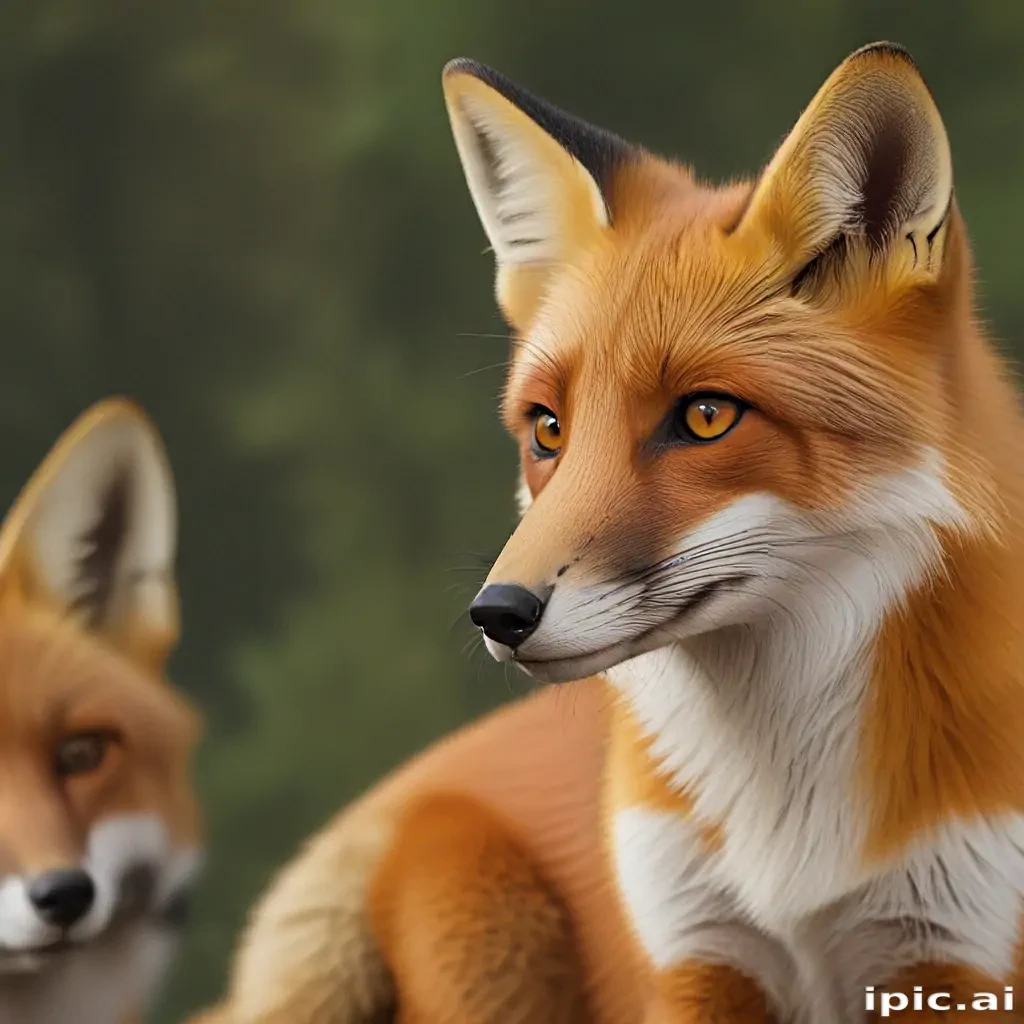 background fox