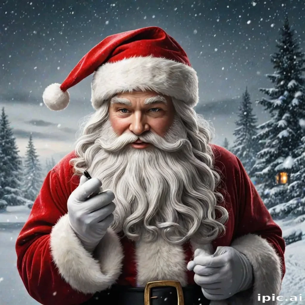 santa claus iphone wallpaper