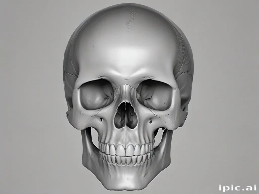 transparent skull png