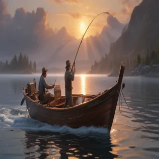 rod in fishing