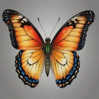 butterfly drawing png