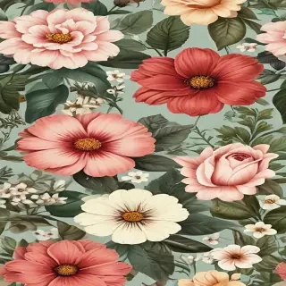 vintage flowers png