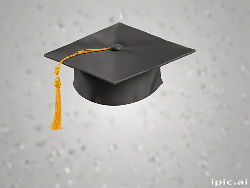 graduation cap transparent background